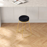 Jane 26" Luxury Upholstered Stool by Ashcroft Furniture at Eve Furniture