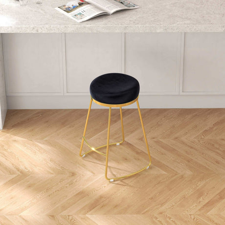 Jane 26" Luxury Upholstered Stool by Ashcroft Furniture at Eve Furniture