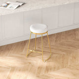 Jane 26" Luxury Upholstered Stool by Ashcroft Furniture at Eve Furniture