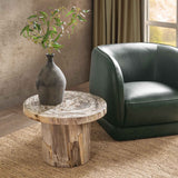 Janelle Sepia Vein Accent Table by Classic Home at Eve Furniture