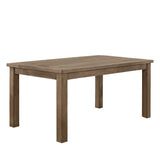 Janina Natural/Buttermilk Dining Set by Homelegance at Eve Furniture