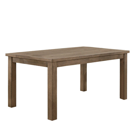Janina Natural/Teal Dining Set by Homelegance at Eve Furniture