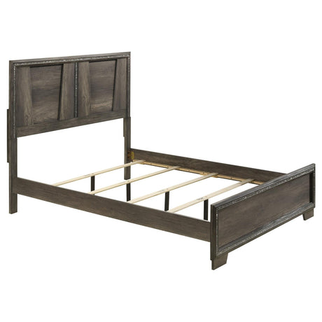 Janine Queen Panel Bed Grey