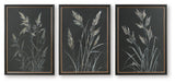Janisburg Black/White/Brown Wall Art, Set of 3 by Ashley at Eve Furniture