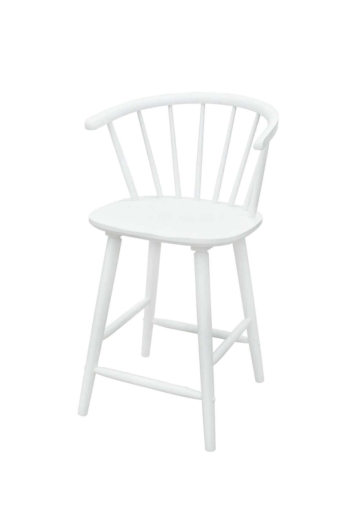 Janna White Counter Height Stool, Set of 2 by Crown Mark at Eve Furniture