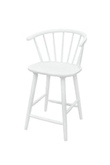 Janna White Counter Height Stool, Set of 2 by Crown Mark at Eve Furniture
