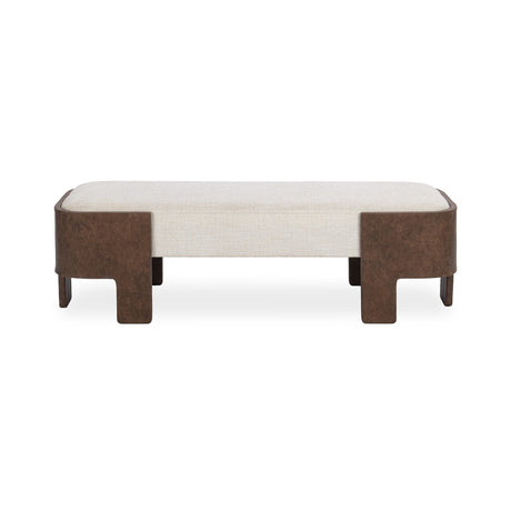 Janya Oat Cream 60 Accent Bench by Classic Home at Eve Furniture