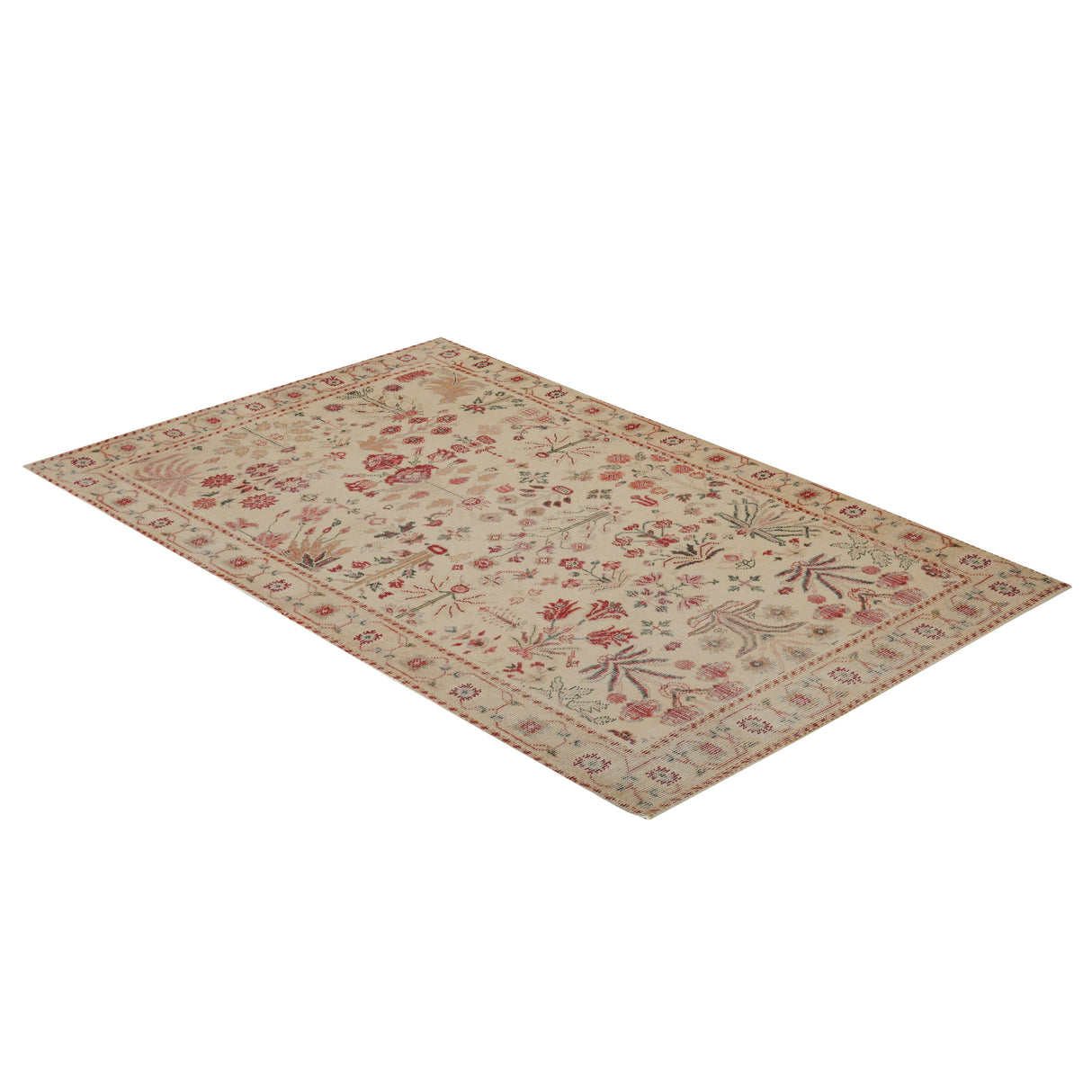 Jardin Hand Woven Wool Area Rug 5'X8' by TOV Furniture at Eve Furniture