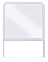 Jarlee White Bedroom Mirror by Ashley at Eve Furniture