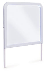 Jarlee White Bedroom Mirror by Ashley at Eve Furniture