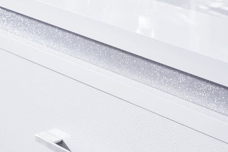 Jarlee White Chest of Drawers by Ashley at Eve Furniture