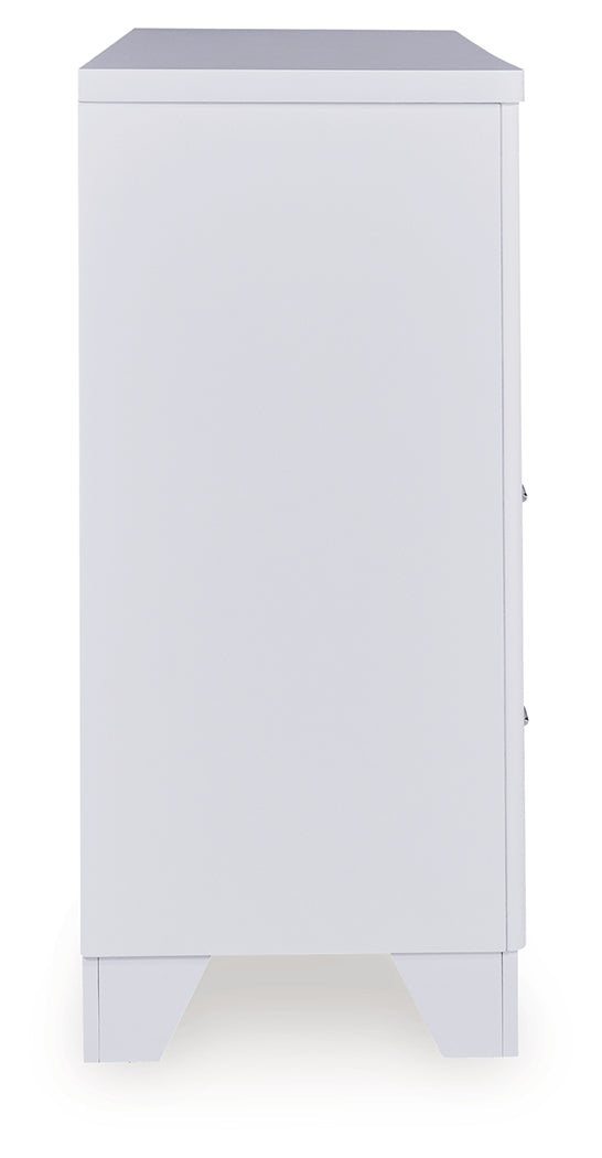 Jarlee White Dresser by Ashley at Eve Furniture