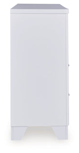 Jarlee White Dresser by Ashley at Eve Furniture