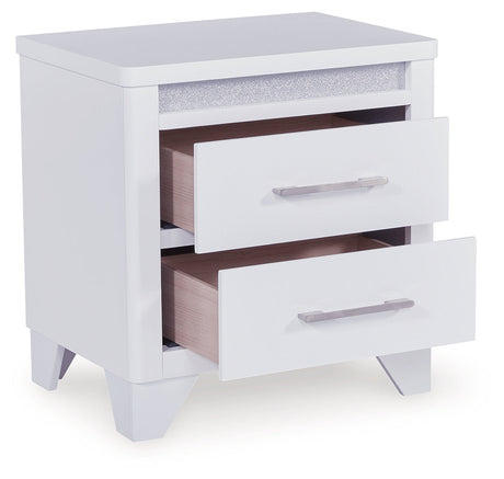 Jarlee White Nightstand by Ashley at Eve Furniture