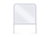 Jarlee White Upholstered Panel Bedroom Set by Ashley at Eve Furniture