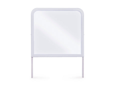 Jarlee White Upholstered Panel Bedroom Set by Ashley at Eve Furniture