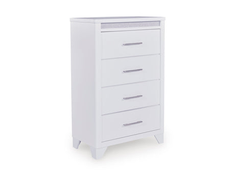 Jarlee White Upholstered Panel Bedroom Set by Ashley at Eve Furniture