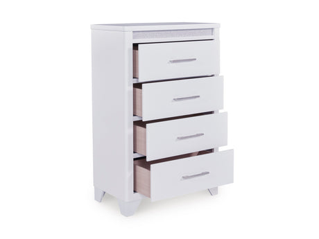 Jarlee White Upholstered Panel Bedroom Set by Ashley at Eve Furniture