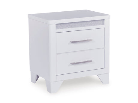 Jarlee White Upholstered Panel Bedroom Set by Ashley at Eve Furniture