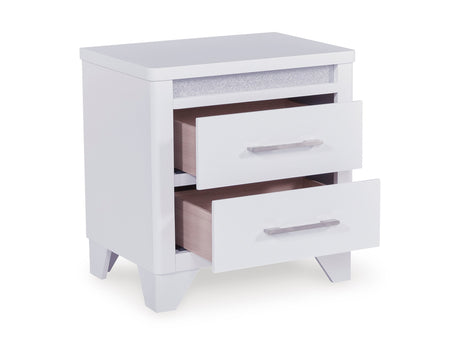 Jarlee White Upholstered Panel Bedroom Set by Ashley at Eve Furniture