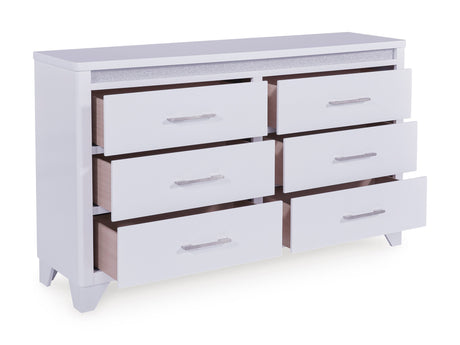 Jarlee White Upholstered Panel Bedroom Set by Ashley at Eve Furniture
