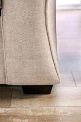 Jarrow Ivory Stationary Sofa & Loveseat by Furniture of America at Eve Furniture
