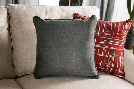 Jarrow Ivory Stationary Sofa & Loveseat by Furniture of America at Eve Furniture