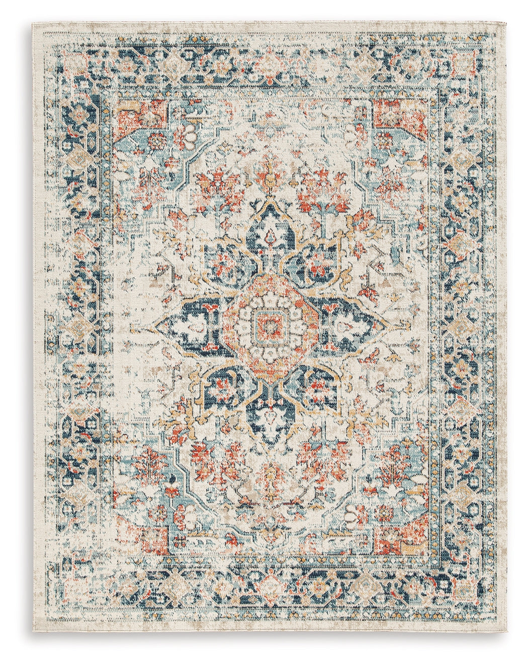 Jarrpage Multi 5' x 7' Rug by Ashley at Eve Furniture