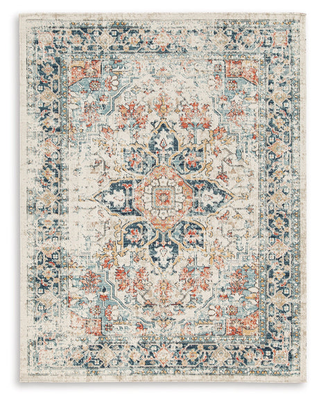 Jarrpage Multi 5' x 7' Rug by Ashley at Eve Furniture