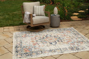 Jarrpage Multi 5' x 7' Rug by Ashley at Eve Furniture