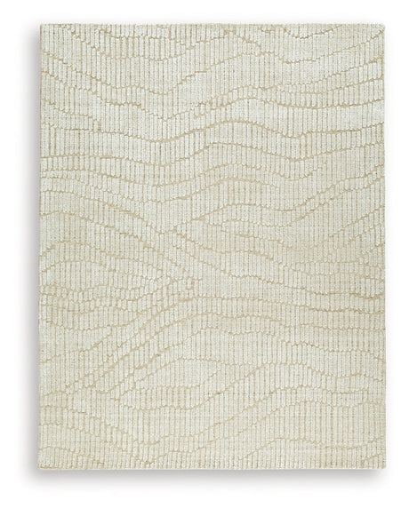 Jaseena Beige/Tan Large Rug by Ashley at Eve Furniture
