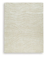 Jaseena Beige/Tan Large Rug by ASHLEY FURNITURE at Eve Furniture