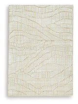 Jaseena Beige/Tan Medium Rug by Ashley at Eve Furniture