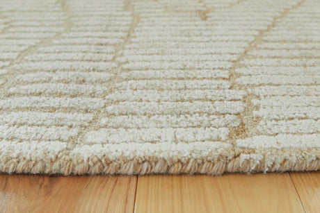 Jaseena Beige/Tan Medium Rug by Ashley at Eve Furniture