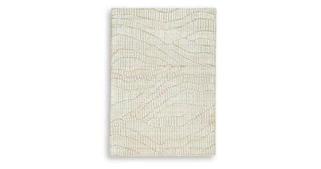 Jaseena Beige/Tan Medium Rug by Ashley at Eve Furniture