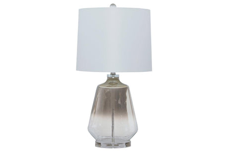 Jaslyn Silver Finish Table Lamp by Ashley at Eve Furniture