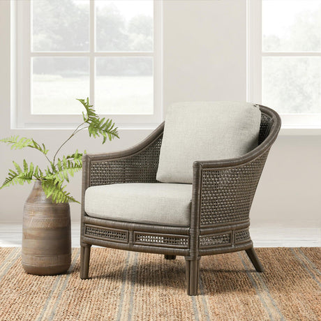Jasmin Beige/Brown Accent Chair by Classic Home at Eve Furniture