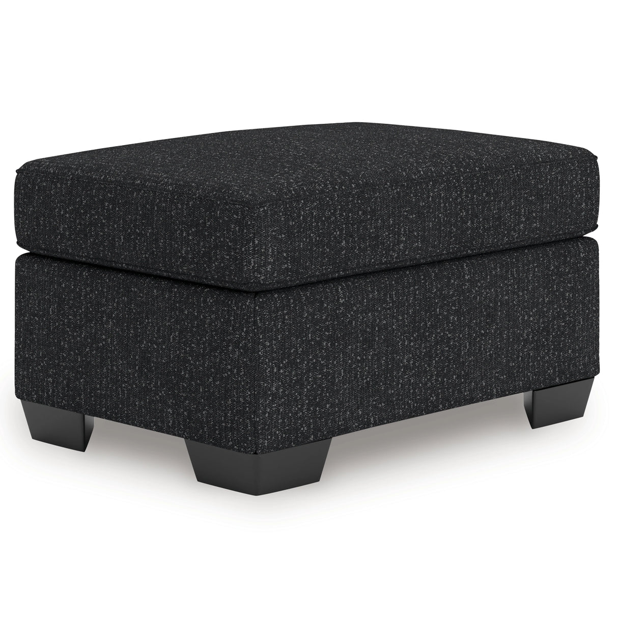 Jasmine Coal Peaks Ottoman by Ashley at Eve Furniture