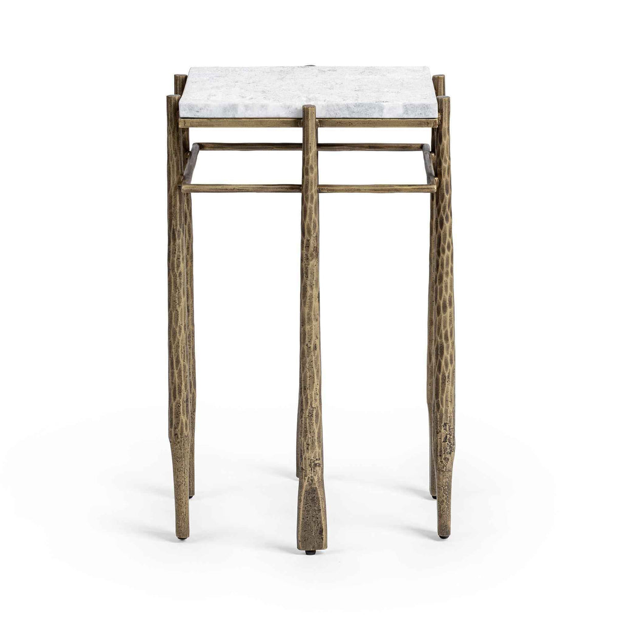 Jasmine End Table - Moonstone White by Classic Home at Eve Furniture