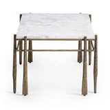 Jasmine Moonstone White Coffee Table by Classic Home at Eve Furniture