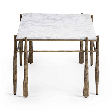 Jasmine Moonstone White Coffee Table by Classic Home at Eve Furniture
