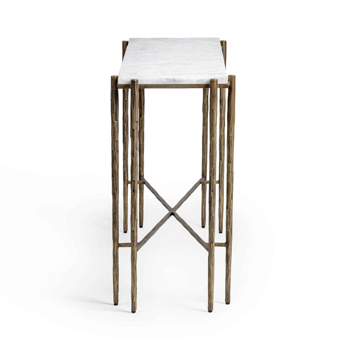Jasmine Moonstone White Console Table by Classic Home at Eve Furniture