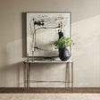 Jasmine Moonstone White Console Table by Classic Home at Eve Furniture
