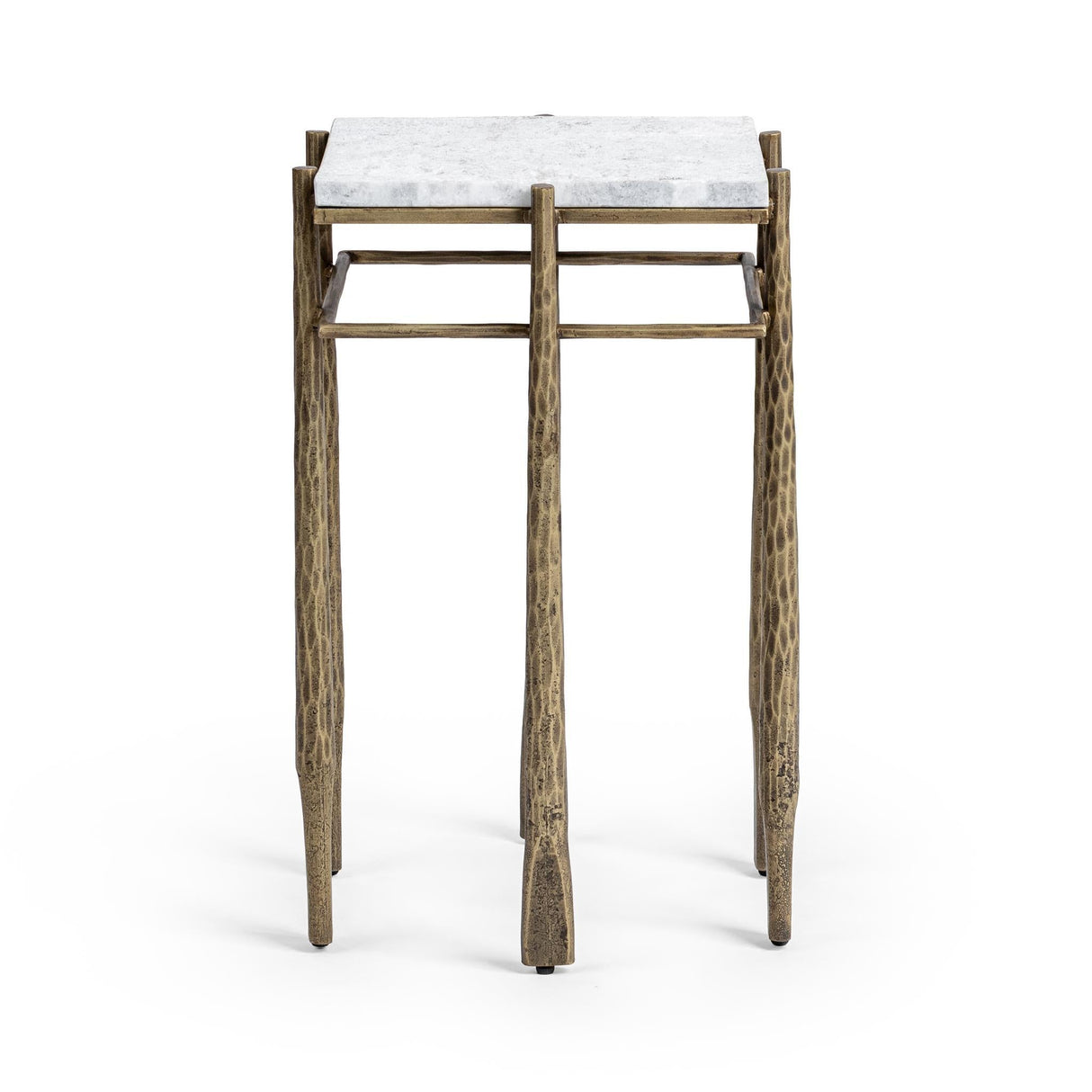 Jasmine Moonstone White End Table by Classic Home at Eve Furniture