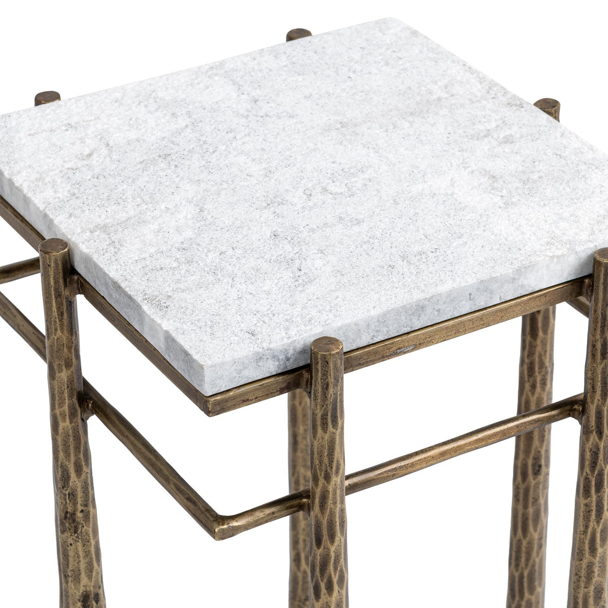 Jasmine Moonstone White End Table by Classic Home at Eve Furniture