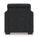 Jasmine Peaks Coal Chair by Ashley at Eve Furniture