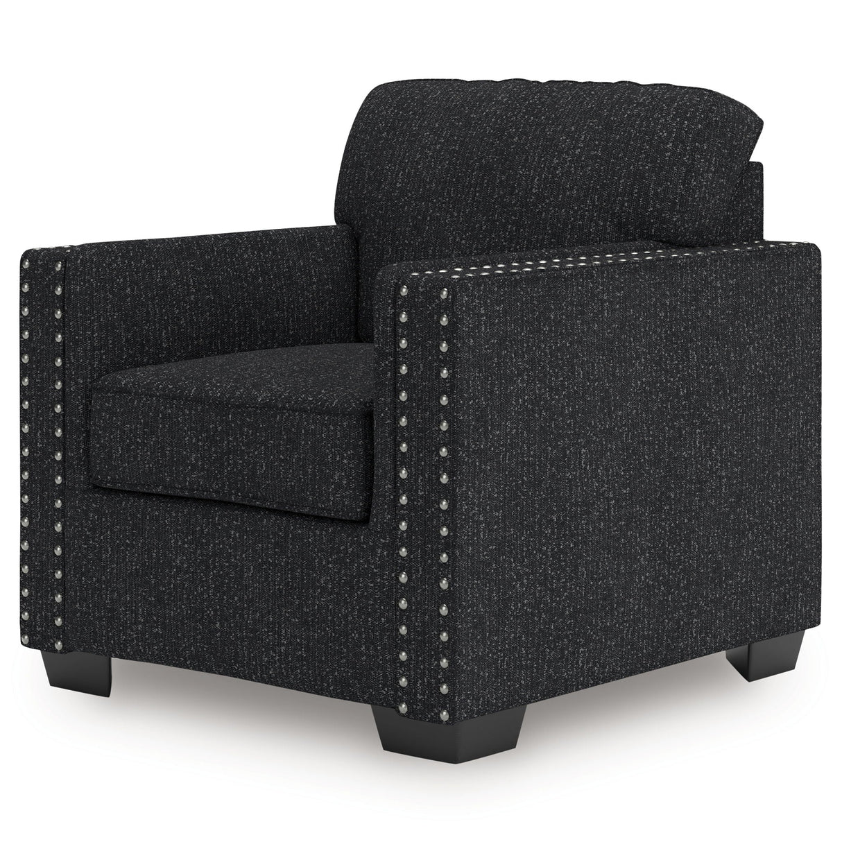 Jasmine Peaks Coal Chair by Ashley at Eve Furniture