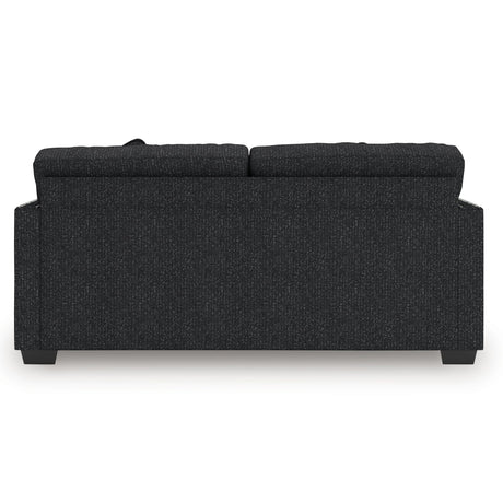 Jasmine Peaks Coal Sofa and Loveseat by Ashley at Eve Furniture