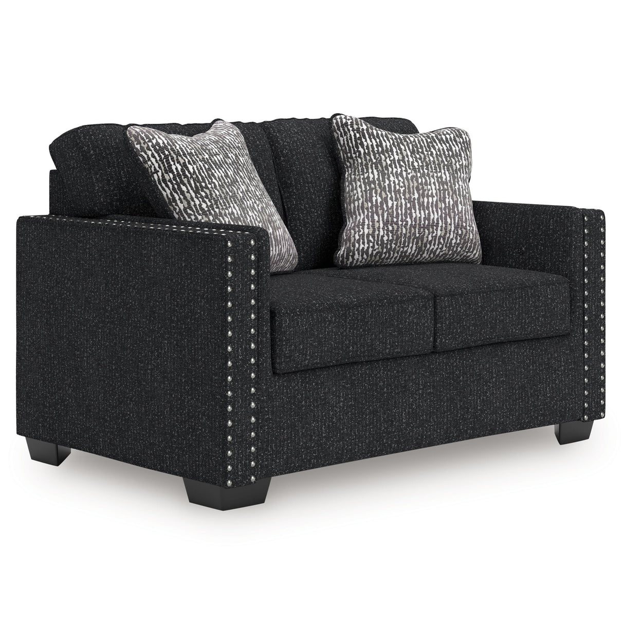 Jasmine Peaks Coal Sofa and Loveseat by Ashley at Eve Furniture