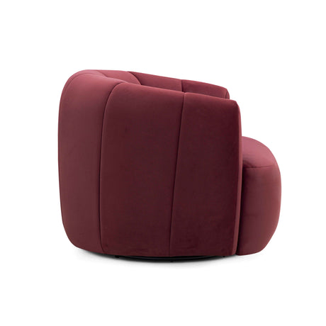Jasmine Performance Velvet Swivel Accent Chair by TOV Furniture at Eve Furniture